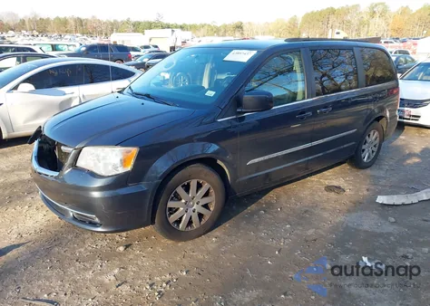 2014 Chrysler Town & Country Touring из США, поврежденный, VIN 2C4RC1BG1ER358333